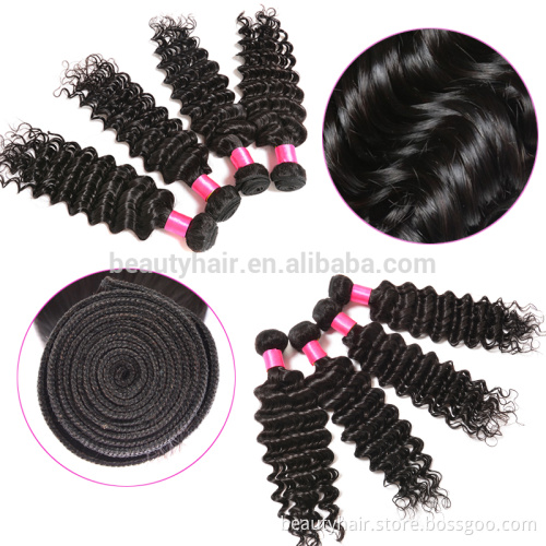 BHF Hair Wholesale Cheap Lace Closure Brazilian Deep Wave